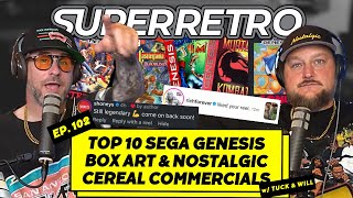 Top 10 Sega Genesis Box Art, Nostalgic Cereal Commercials, & Hacky Sack Making a Comeback - EP102