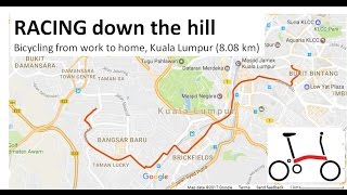 Racing fast down the hill on my bicycle commute @ Kuala Lumpur screenshot 2