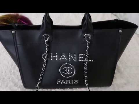 Chanel Deauville Small Tote Review - Malibu Karina