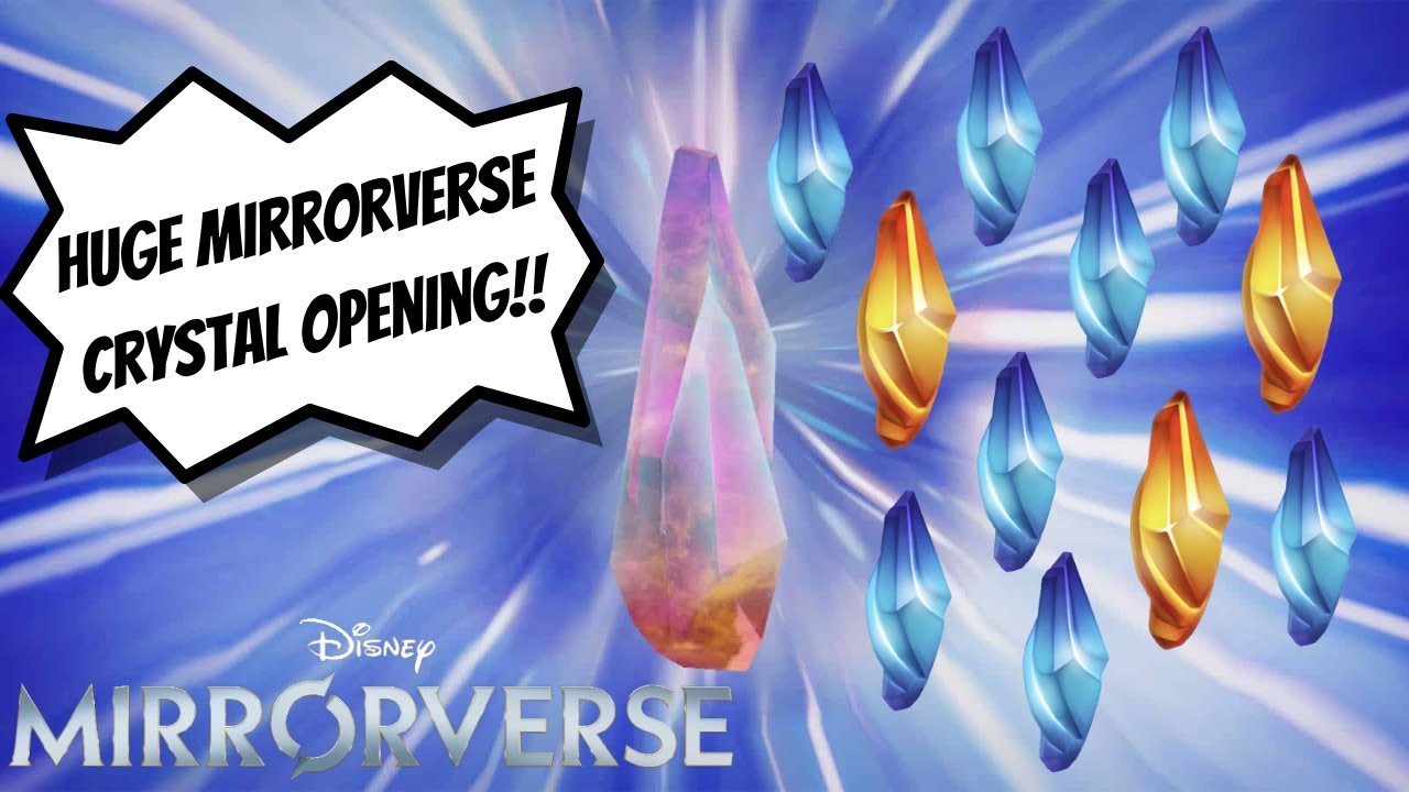 HUGE Crystal Opening | Multiple 5-Star Pulls!! | Disney Mirrorverse
