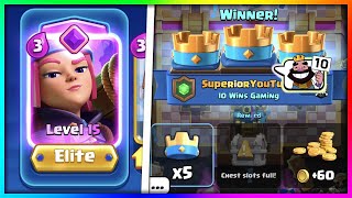 The *BEST* Evolved Firecracker Deck in Clash Royale