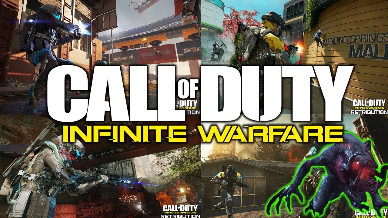 Infinite Warfare: DLC 4 "Retribution" GAMEPLAY IMAGES!!! Altitude, Depot 22, Heartland, Carnage MAPS