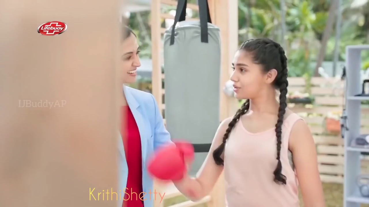 Uppena Heroine-Krithi Shetty Unseen Ads - 