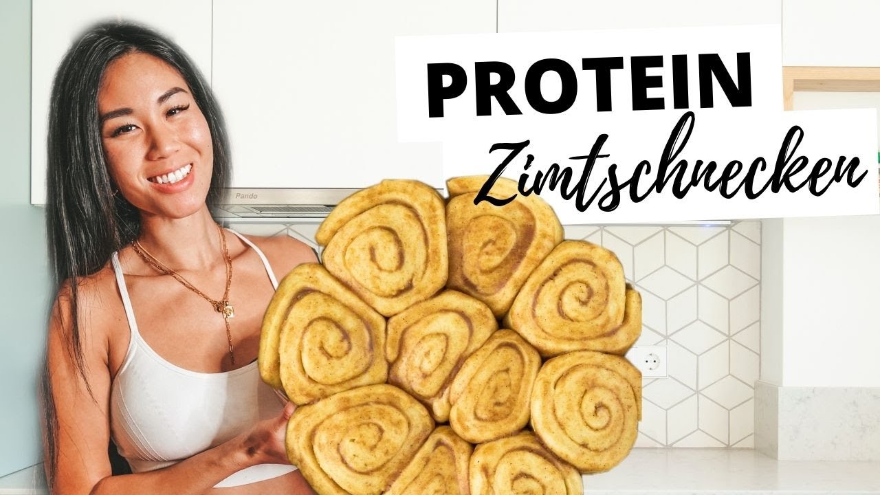 Saftige PROTEIN ZIMTSCHNECKEN | Fitness Rezept