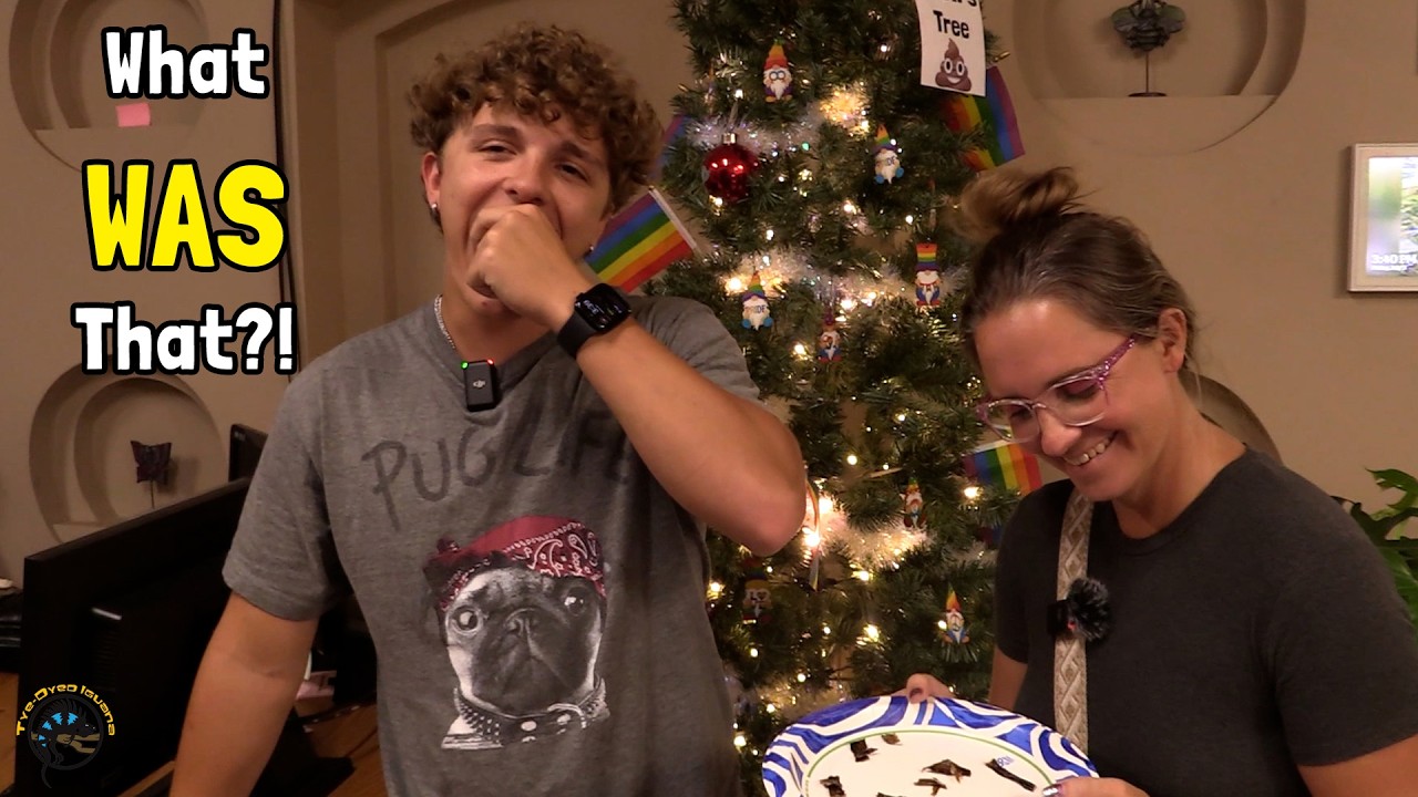 Our Team Reacts to a Very APPROPRIATE Mystery Food Challenge! 😉