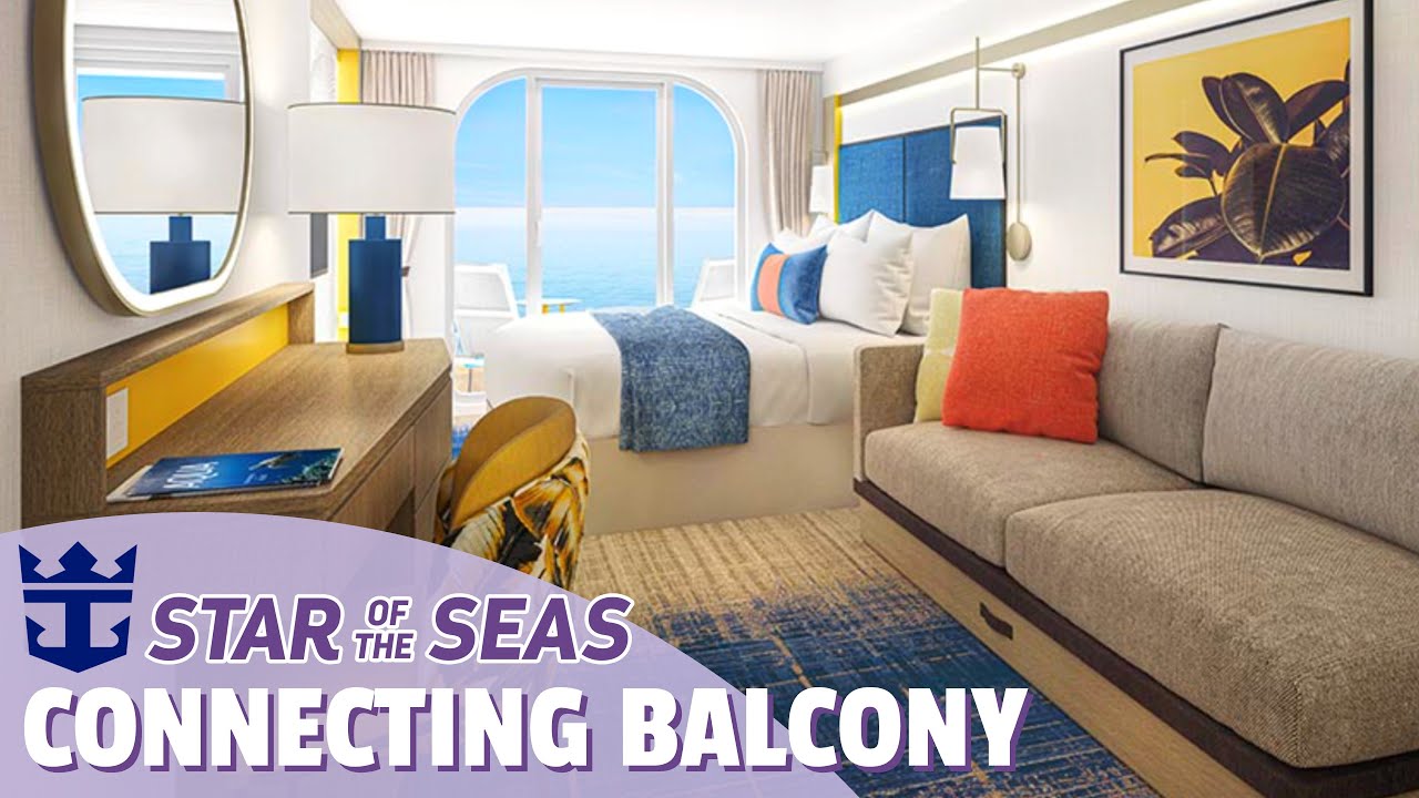 Круизный лайнер Star of the Seas | Экскурсия по смежной каюте с балконом и видом на океан | Круиз...