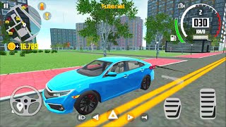 Police Chase Mission - Car Simulator 2 #1 - Civic Sports Car City Driving Android Gameplay screenshot 4