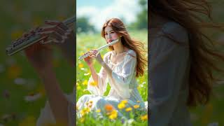 밝고 경쾌한 플롯  멜로디 . 기분 up , 행복감 up . # shorts # flute melody .