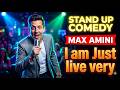 MAX AMINI _Comedian Calls Audience Member’s Brother Live 😂