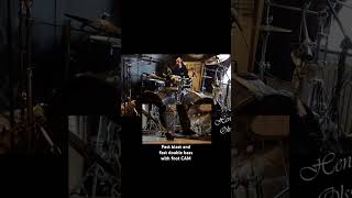 Fast blast and fast double bass with foot cam. #drums #blastbeats #doublebass #metal #drummer
