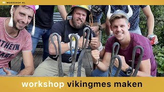 Workshop - Smeed Je Eigen Mes Met Een Smidsvuur, Hamer, Aambeeld En Je Eigen Spierkracht