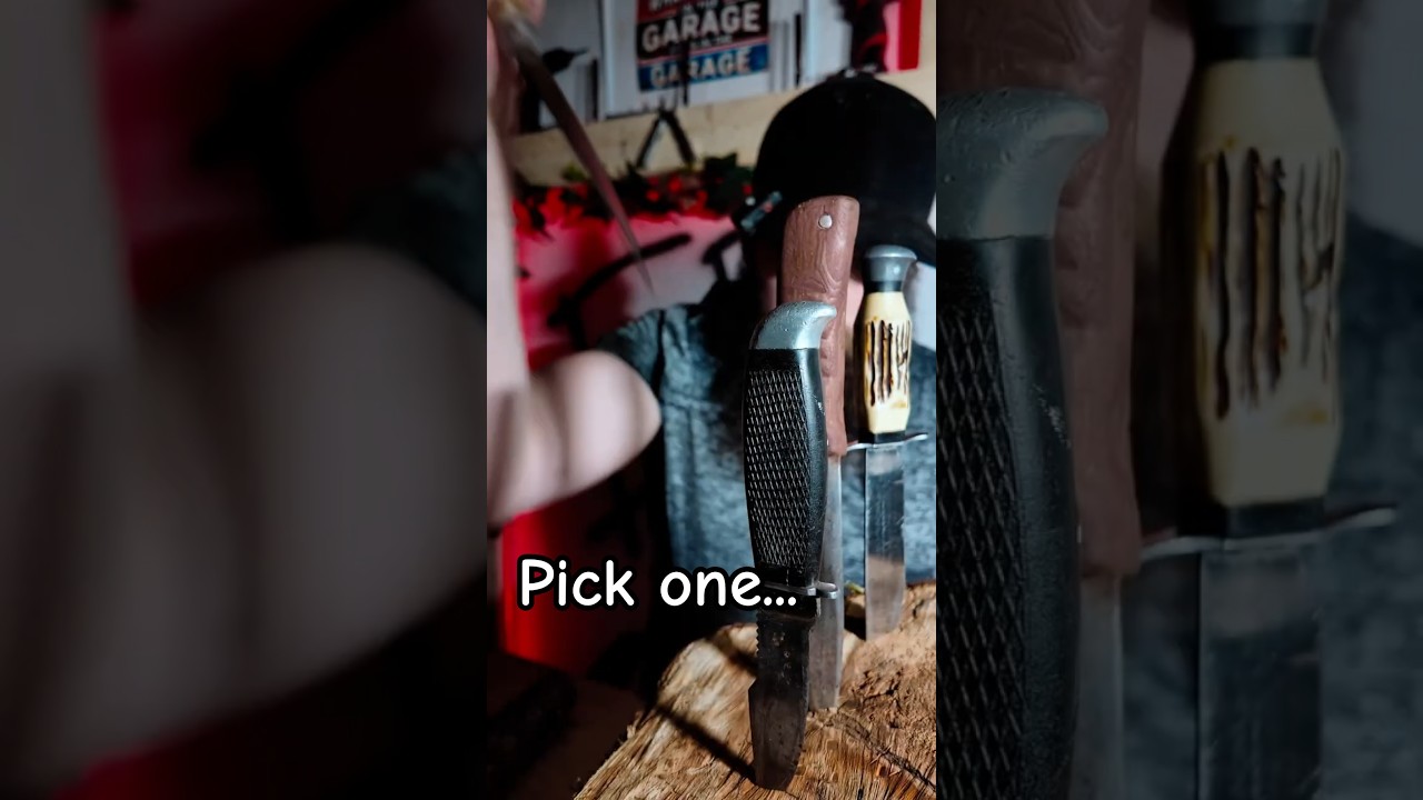 Pick One – Four Old Hunting Knives!