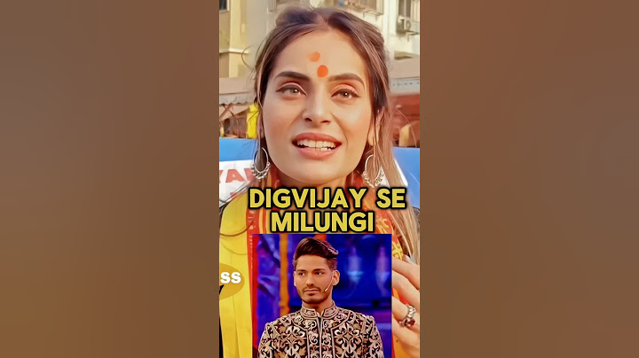 Shrutika Arjun On Digvijay #digvijayrathee #rajatdalal #biggbosslive #biggboss #youtubeshorts #shots