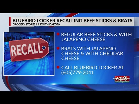 Blue Bird Locker recalls beef sticks