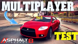 Slow but still useful - Asphalt 8 Airborne: Mitsubishi Eclipse Multiplayer