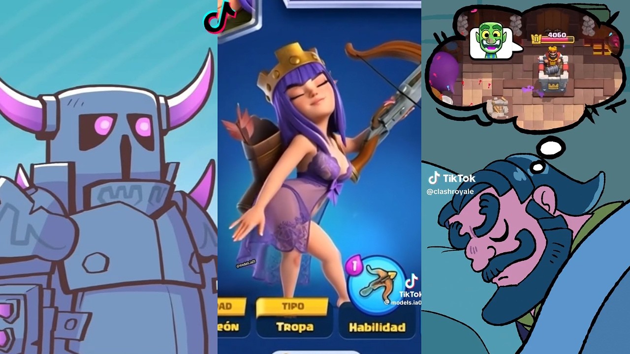 CLASH ROYALE EDITS & FUNNY MOMENTS TIKTOK COMPILATION #63