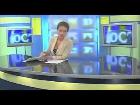 방송이 끝난줄안 여자 아나운서 Announcer Broadcasting Fail