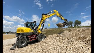 New Perkins Engine powered Wacker Neuson EW100 wheeled excavator and DV45 dumper are now available New Perkins Engine powered Wacker Neuson EW100 wheeled excavator and DV45 dumper are now available