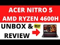Acer Nitro 5  AMD Ryzen 5 4600H GTX1650  2020 Gaming Laptop Review model AN515-44-R99Q Bestbuy