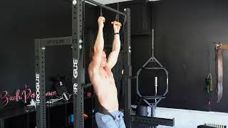 angles 90 pull ups - Chin up position