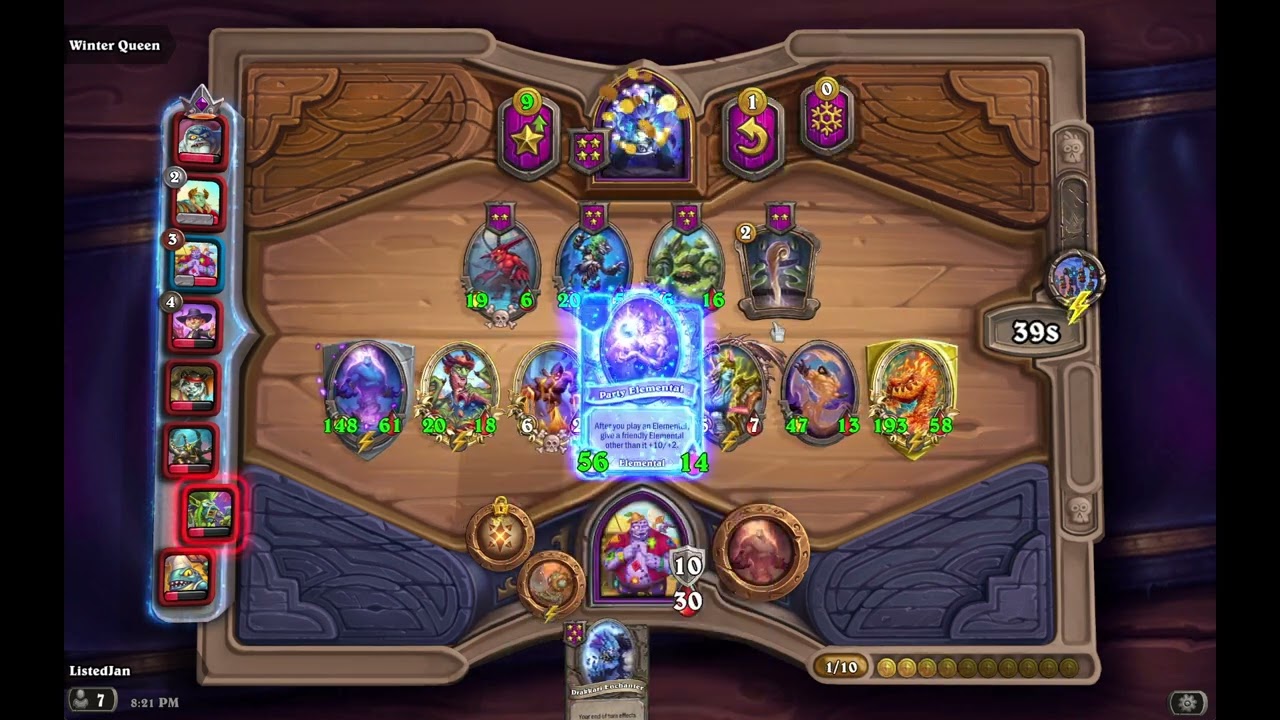 Hearthstone BG - Super Arcane Behemoth