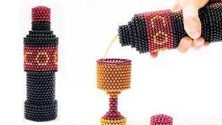 DIY - How To Make A Real Coca Cola With Magnetic Balls - ASMR