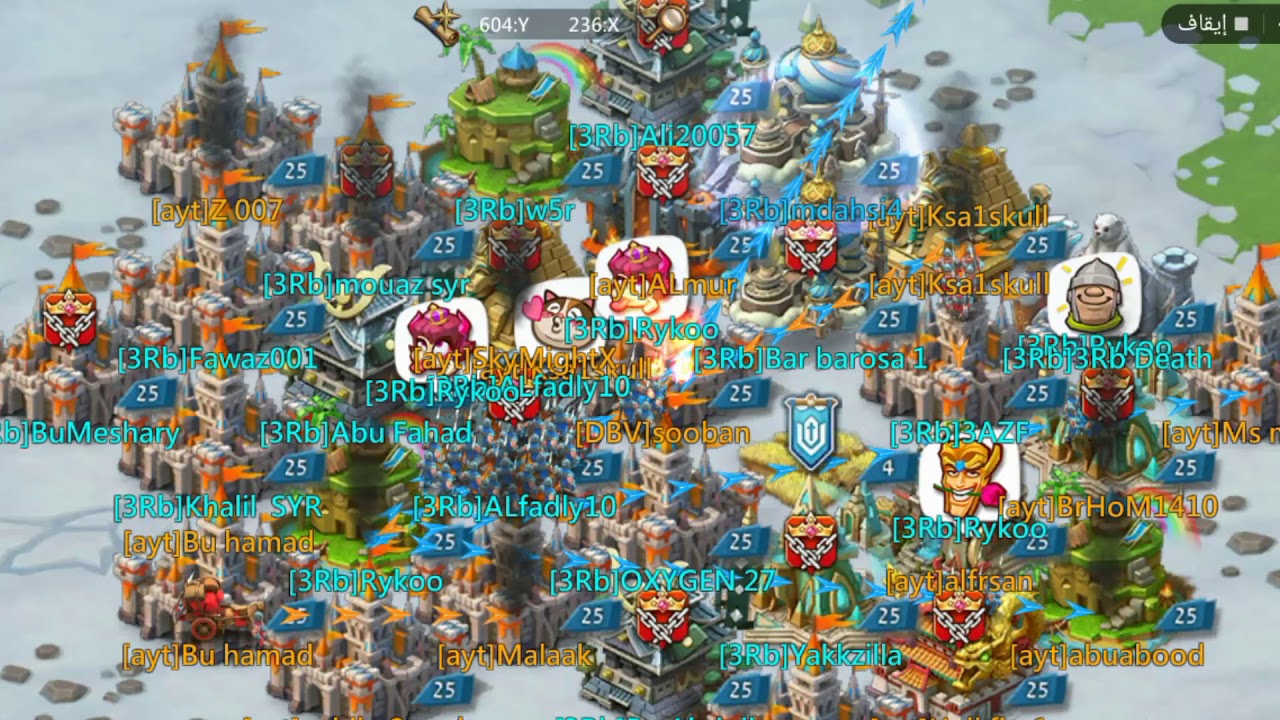 Lords mobile, Zeroing a 638m might player 😎