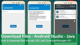 Download Files - Android Studio - Java screenshot 5