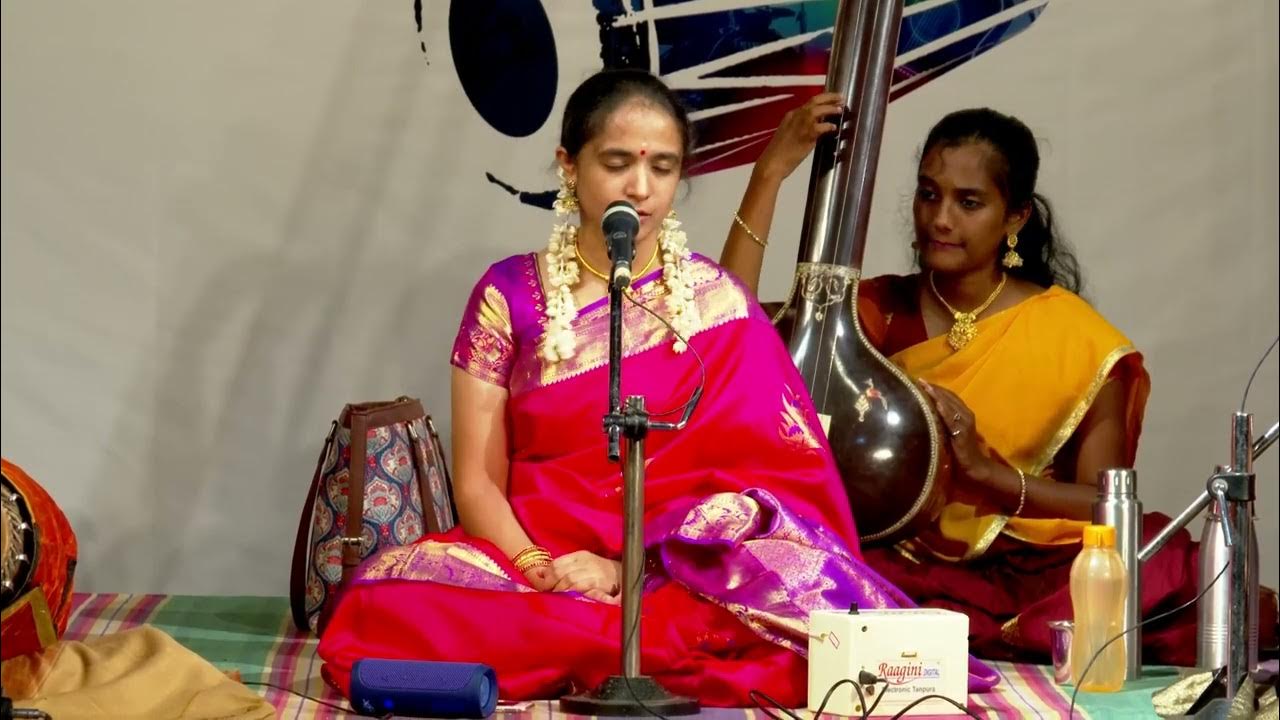 B.J. Madhuri Kaushik at THE MUSIC ACADEMY MADRAS 2022 YouTube