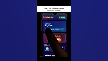 Finally Found Data Selling App 🤑👇 #datasellingapp #education #sellinternet #viralvideo