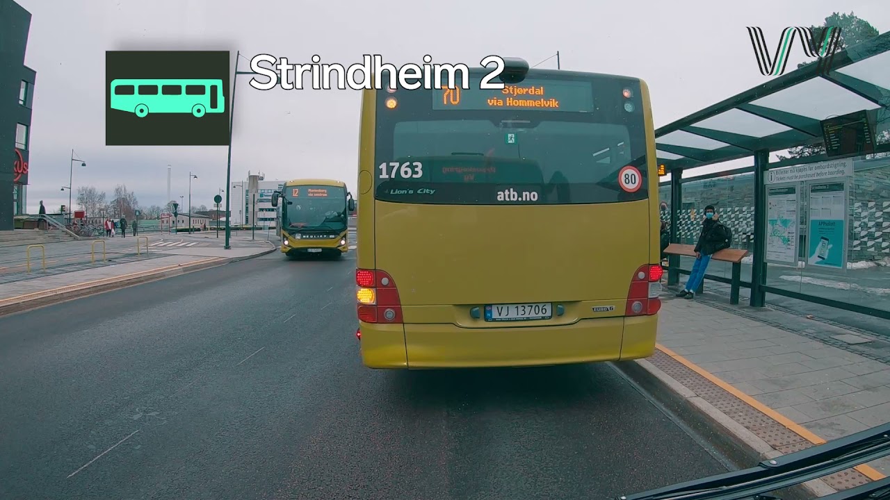 Linje 10 Rate - Sentrum - Strindheim - Sæterbakken - Markaplassen