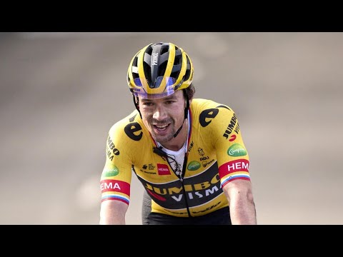 TOUR DU PAYS BASQUE - Le leader Roglic finit dans le décor et se blesse à l'épaule !