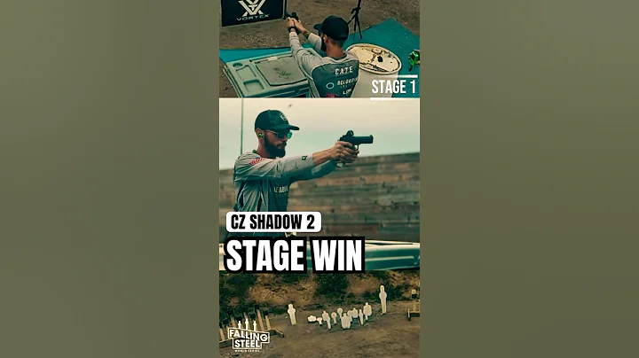 🏅STAGE 1 WIN CZ Shadow 2 - WORLD SERIES Falling Steel- 1st PLACE Optic Pistol 🏅