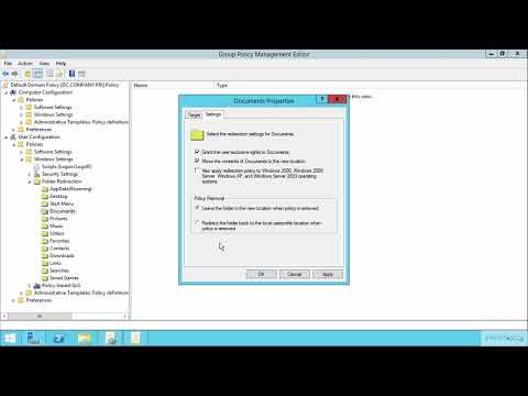 Configure Folder Redirection