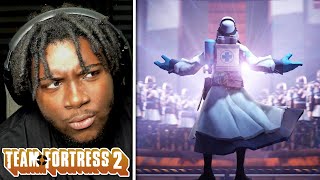 картинка: Реакция фаната Overwatch на игру «Живи и дай шпионить» (Team Fortress 2 SFM)
