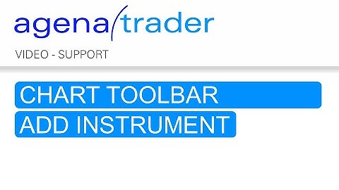 35. Chart Toolbar: Add an instrument (symbol) in AgenaTrader (Official)