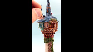 Disney Tangled Rapunzel tower resin miniature fanart model