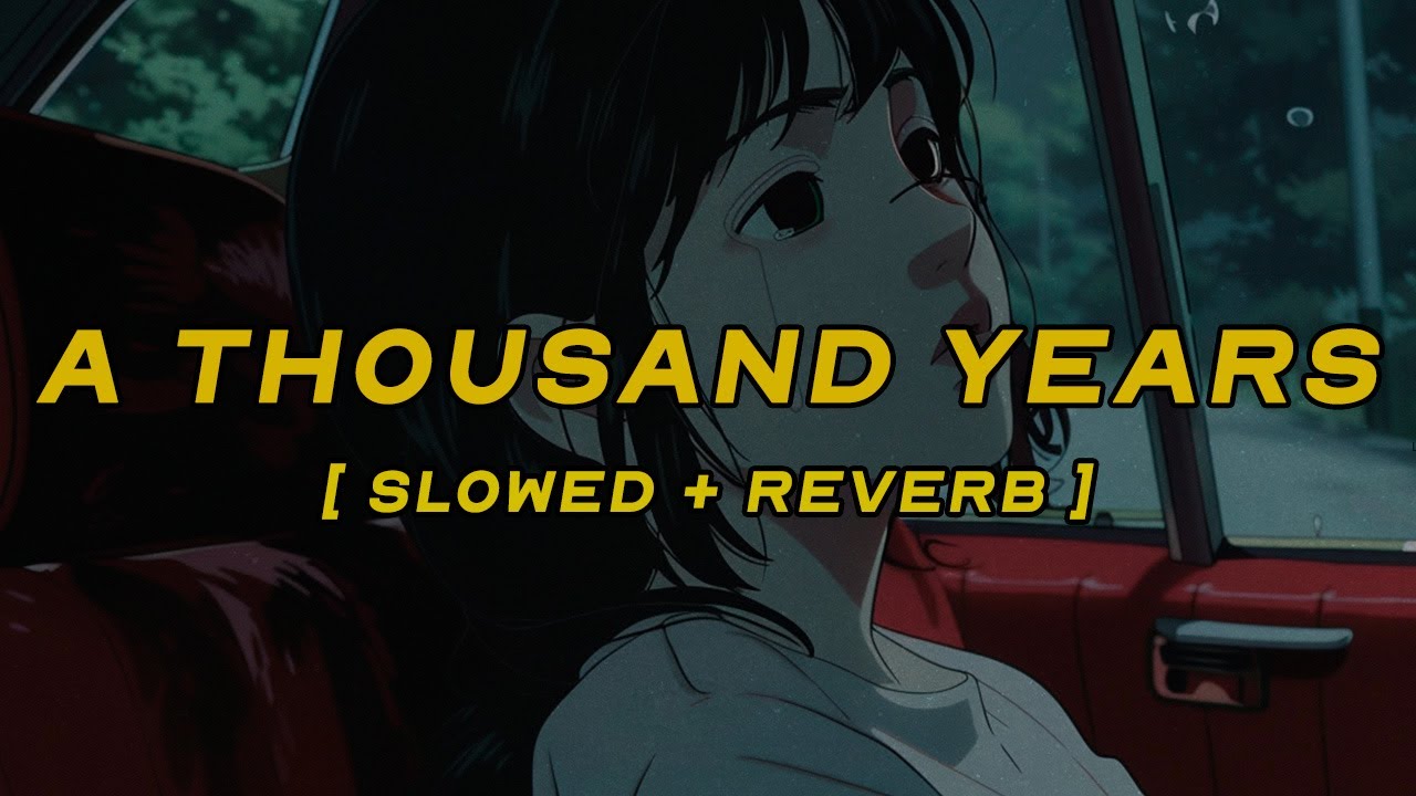 christina perri - a thousand years [ slowed + reverb ] (lyrics)