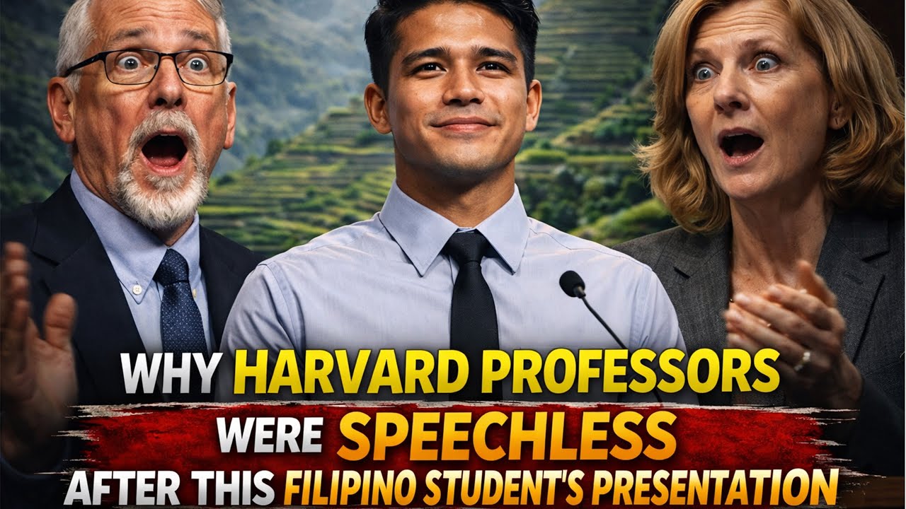 Почему профессора Гарварда потеряли дар речи после презентации этого студента-филиппинца?