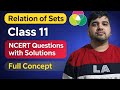 Relation of sets || #ncert #solutions #function #cartesianproducts 