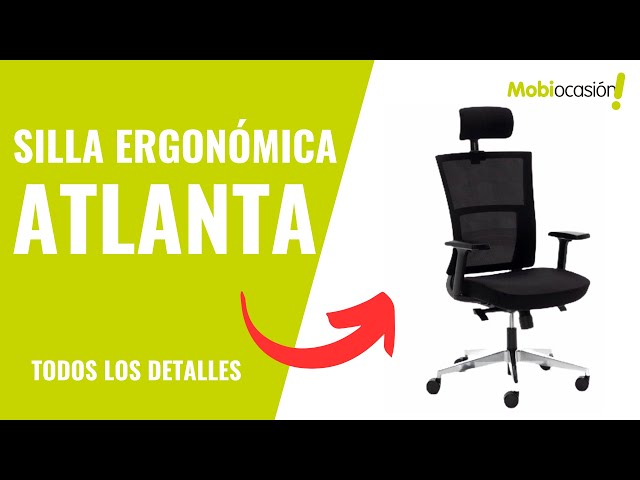 Silla ergonómica Atlanta - Mobiocasión 