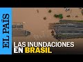 Brasil  al menos 37 muertos por inundaciones en ro grande del sur  el pas