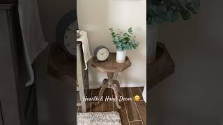 OKAY BUT HOW CUTE IS THIS CLOCK💕 #like #sahm #homedecor #home #target #fyp #mommyvlogger #decor