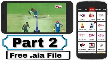 How To Create Professional Live Tv App With Appybuilder [ Part 2 ]