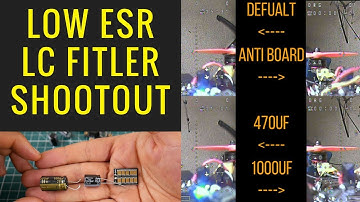 LOW ESR vs LC Filters Shootout Part 1 // Rubycon 470uF , Panasonic 1000uF, Anti-Interference 470uF