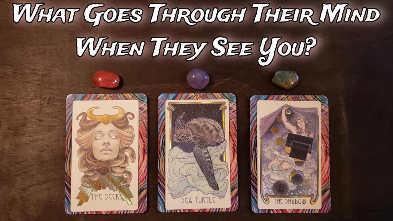 😍🔥 What Goes Through Their Mind When They See You? 🤤🔥 Pick A Card Love Reading