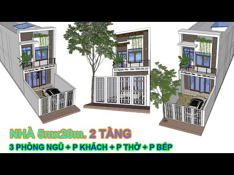 Video NHÀ 5X20M, 2 TẦNG, DIỆN TÍCH 205M2 - youtube