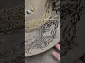 Taupe burned Fedora Hat hand burned with a horse under a weeping willow