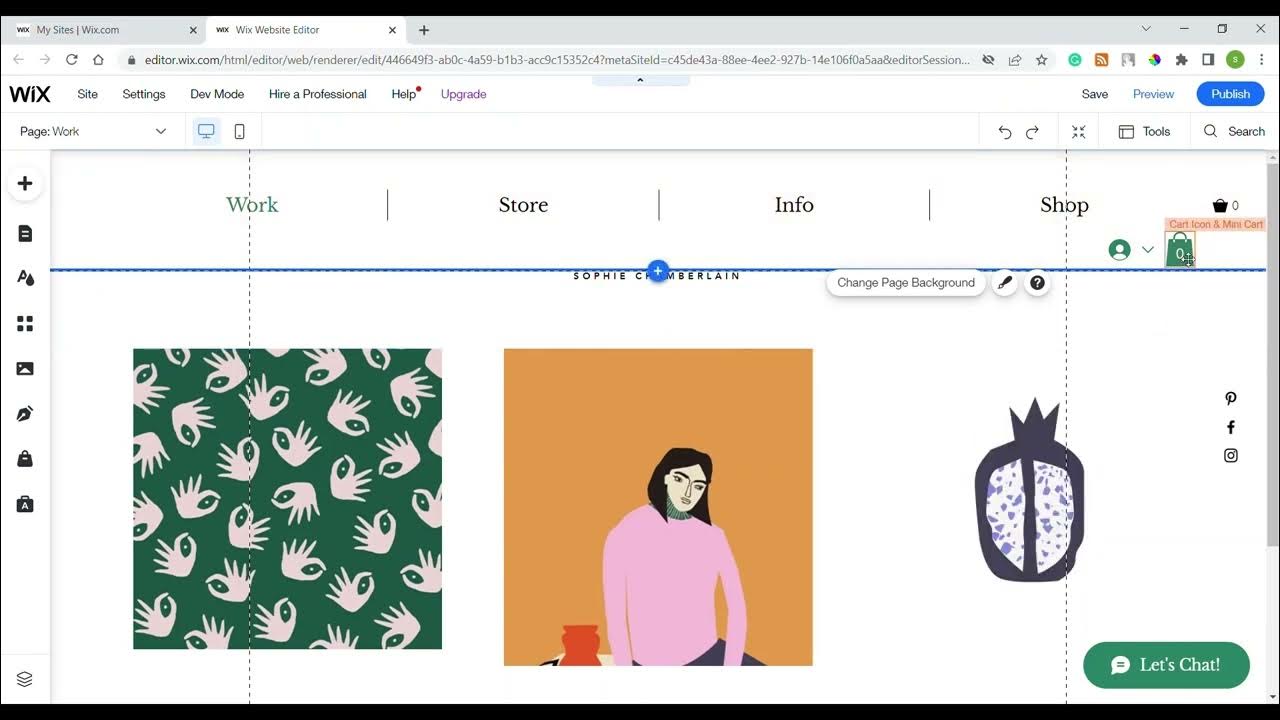 How to Add Shopping Cart and customize in Wix Wix Tutorial YouTube