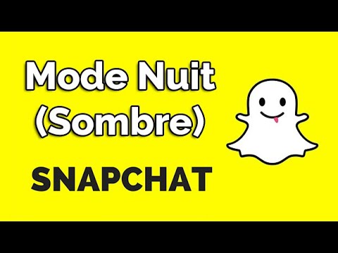 Comment Mettre Snapchat En Noir Mettre Snap En Mode Nuit Snap Mode Sombre Youtube